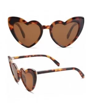 Heart Shaped Sunglasses Clout Goggle Vintage Cat Eye Mod Style Retro Glasses Kurt Cobain SJ2062 - CM18K75R4CC $7.33 Goggle