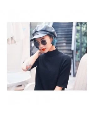 Korean metal sunglasses - Black Color - CI12JTEBTCH $31.75 Goggle