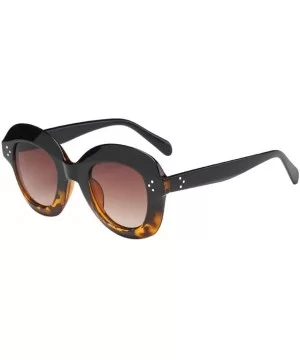 Sunglasses-2019 Newest Sunglasses Vintage Cat Eye Sunglasses Retro Big Frame Eyewear Fashion Leopard Sunglasses - CW18R47EUDW...