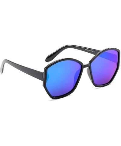 Women Polygon Polarized Sunglasses Lightweight Sports Sunglasses - Green - CQ18TRRZNYX $11.29 Sport