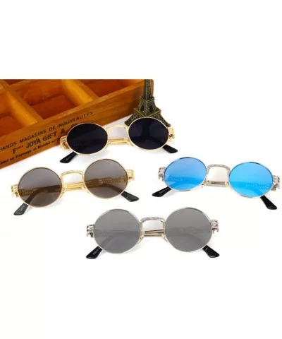 Men Women Sunglasses - UV Protection Outdoor Glasses Vintage Round Eyeglasses Fishing Activity Eyewear - C2 - CA194L2C53L $10...