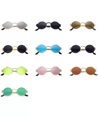 Men Women Sunglasses - UV Protection Outdoor Glasses Vintage Round Eyeglasses Fishing Activity Eyewear - C2 - CA194L2C53L $10...