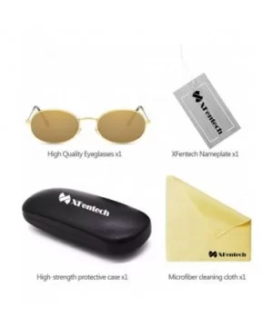 Cute Women's Eyewear Round Shape Retro Sunglasses - Gold Frame Gold Lens - CZ18C76G2OO $8.42 Round