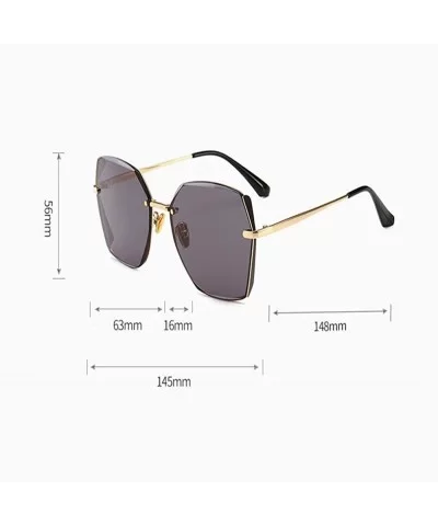 Nylon Polarized Sunglasses for Men and Women-Hexagonal Flat Composite UV400 Lens - A - CD1982UM6SD $20.69 Rectangular