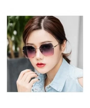 Nylon Polarized Sunglasses for Men and Women-Hexagonal Flat Composite UV400 Lens - A - CD1982UM6SD $20.69 Rectangular