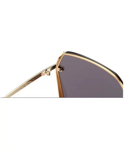 Nylon Polarized Sunglasses for Men and Women-Hexagonal Flat Composite UV400 Lens - A - CD1982UM6SD $20.69 Rectangular