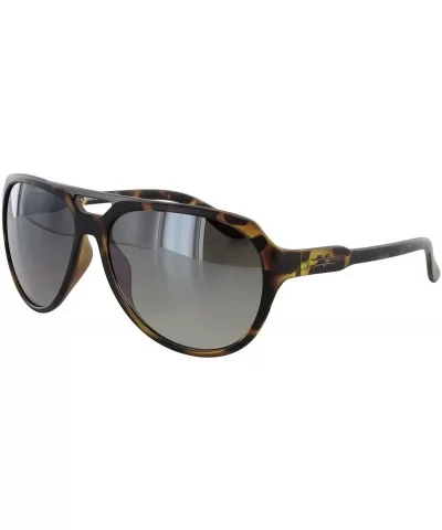 Unisex VE5009 Fashion Aviator Sunglasses - Shiny Black/Blue Lens Ve5009 - CB11RLXNV5R $6.97 Wrap