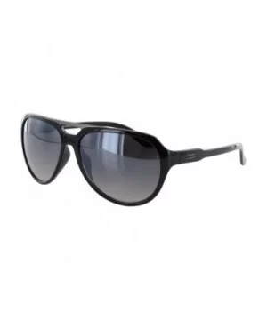 Unisex VE5009 Fashion Aviator Sunglasses - Shiny Black/Blue Lens Ve5009 - CB11RLXNV5R $6.97 Wrap