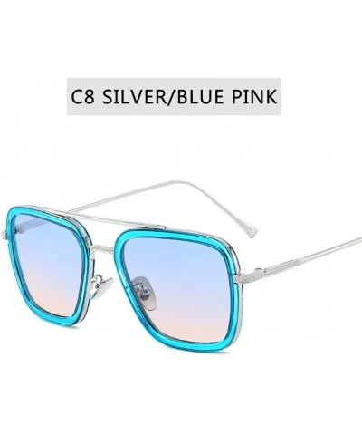 Vintage Sunglasses Men Women Goggles Windproof Steam Punk Sun Glasses - C8 - CQ194O6GER2 $16.45 Semi-rimless