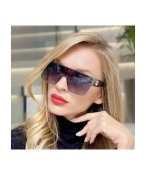 Cassic flat top sunglasses for men women retro oversized sunglasses see through lens - 2 - CA199L8YGAR $13.90 Square