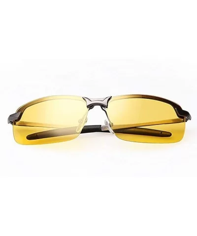 New Unisex Fashion Men Women Eyewear Casual Durable Night Vision Glasses Sunglasses - C318O2Q5QU0 $41.94 Goggle