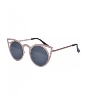 Metal Cat Eye Sunglasses - Gold - CN199QDSHG2 $14.24 Cat Eye