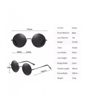 Polarized Sunglasses Polarized Sunglasses Retro-archaic Circle - C - C318Q92ZDHH $27.15 Aviator