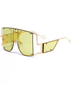 Rihanna Sunglasses Oversized sunglasses sunglaases - 9 - CQ192O6ULU6 $10.43 Square