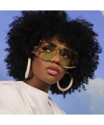 Rihanna Sunglasses Oversized sunglasses sunglaases - 9 - CQ192O6ULU6 $10.43 Square