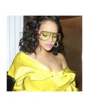 Rihanna Sunglasses Oversized sunglasses sunglaases - 9 - CQ192O6ULU6 $10.43 Square