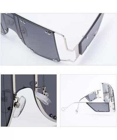 Rihanna Sunglasses Oversized sunglasses sunglaases - 9 - CQ192O6ULU6 $10.43 Square