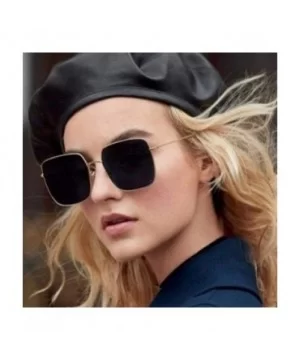 New Brand Designer Celebrity Metal Men Oversized Sunglasses Random Color - Blue - CP18XAIWL46 $6.13 Aviator