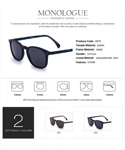 Full frame sunglasses unisex vintage frame sunglasses driving car sunglasses - A - CW18RX03OZN $40.18 Aviator