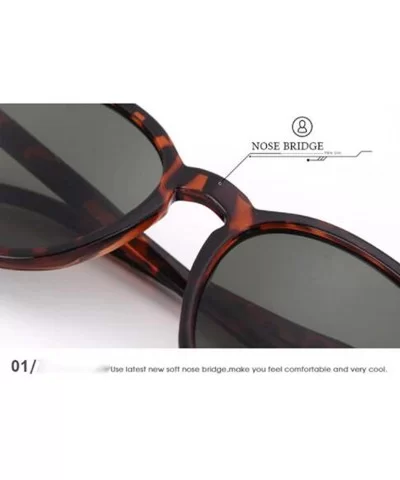 Full frame sunglasses unisex vintage frame sunglasses driving car sunglasses - A - CW18RX03OZN $40.18 Aviator