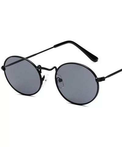 Oval Sunglasses Women Men Retro Aolly Women Sun Glasses Men Ladies Eyewear 4 - 4 - CN18XDWLGXL $5.03 Oval