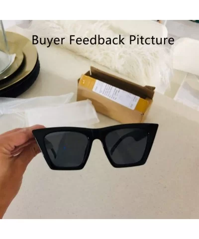 Retro Sunglasses Cat Eye Shades Women Luxury Brand Black Cat's Glasses Elegant Boutique Sexy Oculos Feminino - CD197Y78H54 $2...