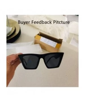 Retro Sunglasses Cat Eye Shades Women Luxury Brand Black Cat's Glasses Elegant Boutique Sexy Oculos Feminino - CD197Y78H54 $2...