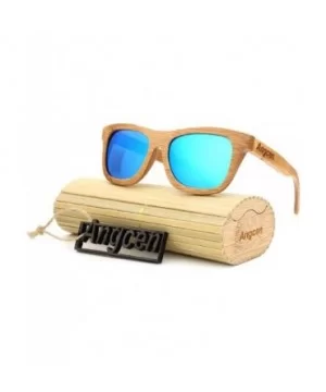 Ladies Sunglasses Women Polarized Retro Vintage Sun Glasses Men Wood Bamboo Sunglasses Designer Square Glasses - CC18XA7TWO2 ...