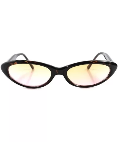 Classic Vintage 50s 60s Lens Small Pointy Cat Eye Sunglasses - Tortoise / Brown - C618934LXH8 $10.51 Cat Eye