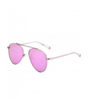 Men Pilot UV400 Sunglasses Women Vintage Sun Glasses Eyewear - Purple - CK182Z5KKZN $8.46 Aviator