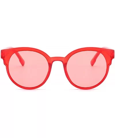 Vintage Sunglasses for Women PC Resin UV 400 Protection Sunglasses - Red - CF18SAT83LH $10.50 Rimless