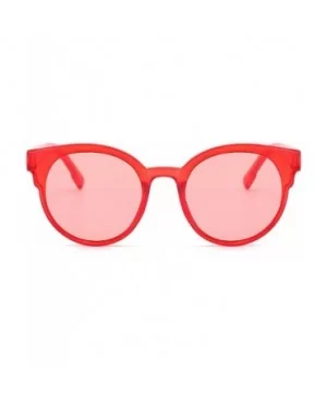 Vintage Sunglasses for Women PC Resin UV 400 Protection Sunglasses - Red - CF18SAT83LH $10.50 Rimless