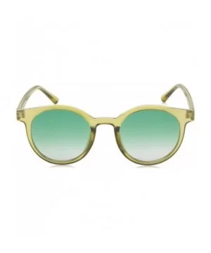 Low Key Round Sunglasses - Olive Green - C218NIR7QYS $10.17 Round