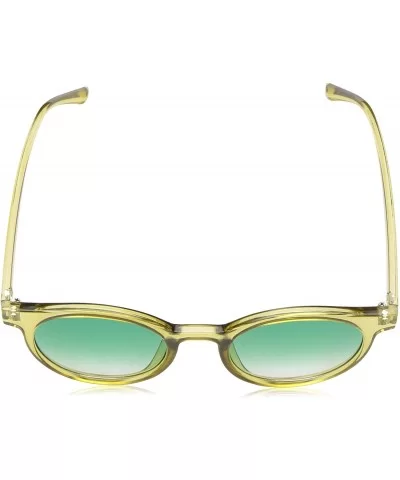 Low Key Round Sunglasses - Olive Green - C218NIR7QYS $10.17 Round