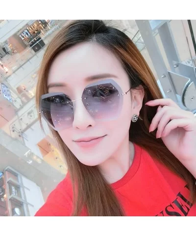 Polarized Sunglasses Polygon Protection Activities - Gray - CW18TQIANRD $17.81 Oversized