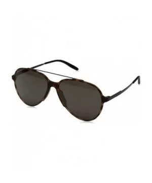 CA118/S Square Sunglasses- Light Havana/Blue- 57 mm - Havana Black/Brown Gray - C612DP526RD $54.06 Aviator