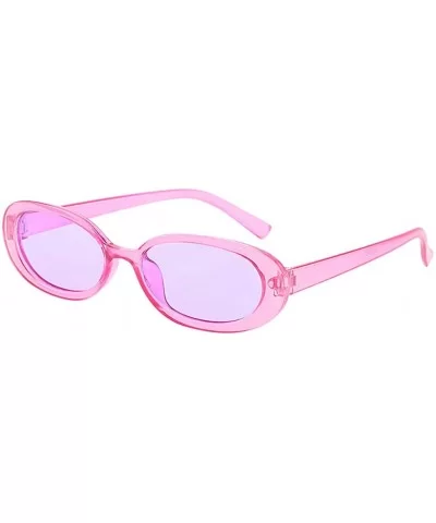 Unisex Fashion Small Frame Sunglasses Vintage Retro Style Irregular Shape Sun Glasses Ladies Eyeglasses - E - C5196I9ZDM6 $6....