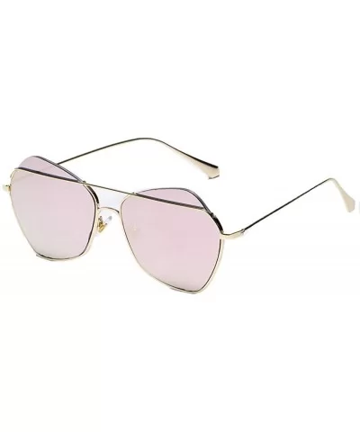 2019 fashion trend sunglasses - metal fashion sunglasses for men and women - E - CS18S9X7RE4 $37.99 Aviator