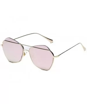 2019 fashion trend sunglasses - metal fashion sunglasses for men and women - E - CS18S9X7RE4 $37.99 Aviator