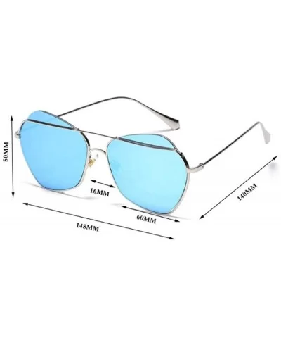 2019 fashion trend sunglasses - metal fashion sunglasses for men and women - E - CS18S9X7RE4 $37.99 Aviator