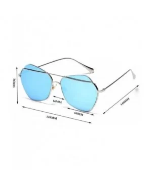 2019 fashion trend sunglasses - metal fashion sunglasses for men and women - E - CS18S9X7RE4 $37.99 Aviator