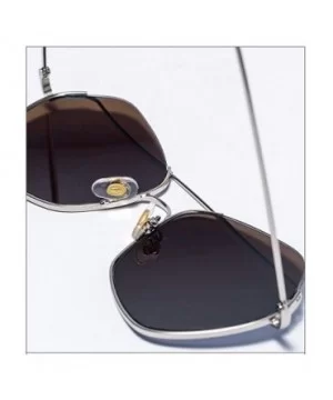 2019 fashion trend sunglasses - metal fashion sunglasses for men and women - E - CS18S9X7RE4 $37.99 Aviator