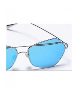 2019 fashion trend sunglasses - metal fashion sunglasses for men and women - E - CS18S9X7RE4 $37.99 Aviator