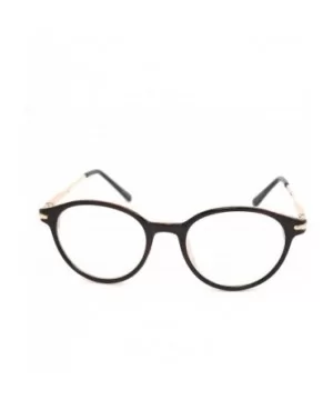 shoolboy Round fullRim Lightweight Reading Glasses - A1 Shiny Dark Brown Gold - CZ18AXQTEUW $13.95 Round