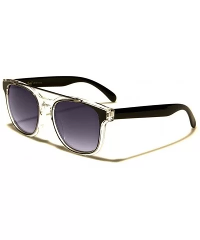 Clear Sunglasses - Clear/Black - CK18DNGNYUO $6.17 Round