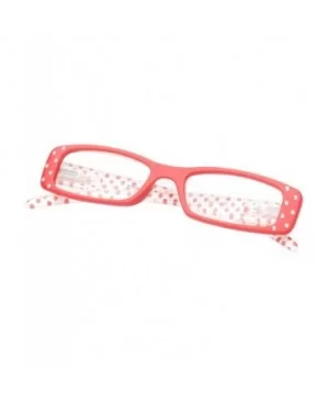 'Chalon' Rectangle Reading Glasses - Red-2.00 - CM11P2V0CNT $12.20 Square