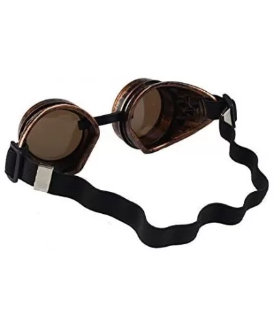 Sunglasses Vintage Steampunk Sunglasse Adjustable - C - CG18YM793LO $4.45 Goggle