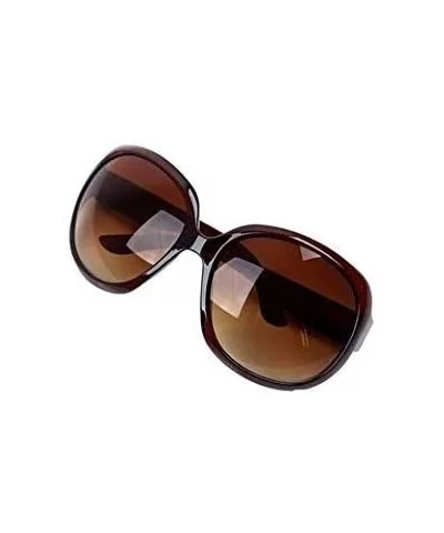 Fashion Lady Sunglasses Driving Glasses Large Frame Polarized Sunglasses - 9 - C318UZO68CL $28.34 Sport