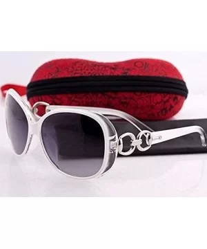 Fashion Lady Sunglasses Driving Glasses Large Frame Polarized Sunglasses - 9 - C318UZO68CL $28.34 Sport