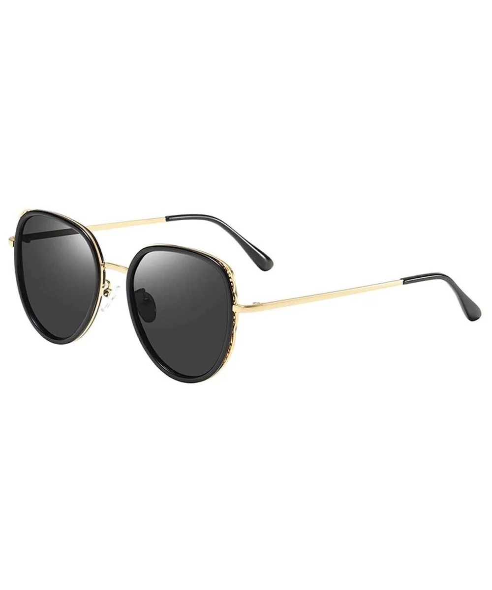 Glasses Fashion Aviator Metal Mirror UV 400 Lens Round Frame Sunglasses for Men Women - Fashion Accessories - CJ18ZGSNDNX $45...